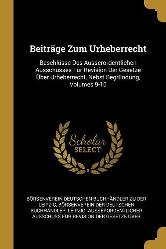 Beiträge Zum Urheberrecht