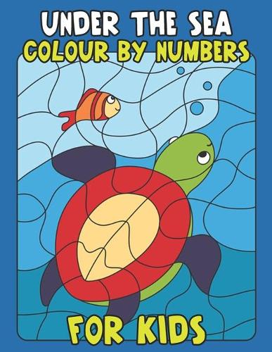 Under the sea colour by numbers for kids