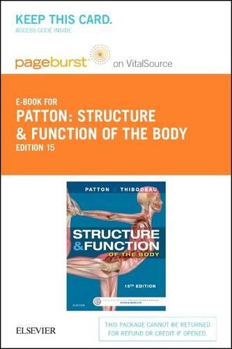 Structure & Function of the Body - Elsevier eBook on Vitalsource (Retail Access Card)