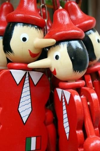 Cute Pinocchio Puppets Journal