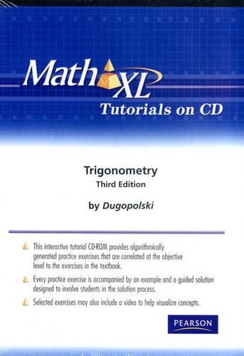 MathXL Tutorials on CD for Trigonometry