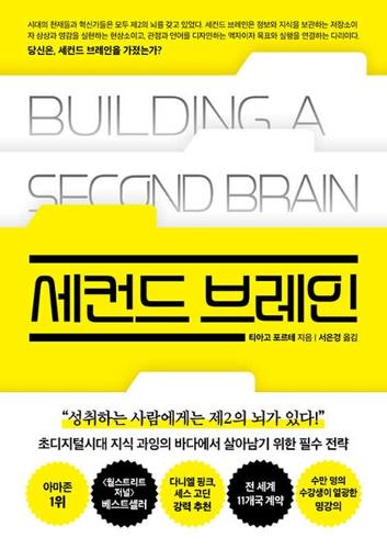Building a Second Brain: A Proven Method to Organize Your Digital Life and Unlock Your Creative Potential