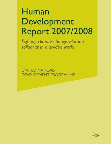 Human Development Report 2007/2008