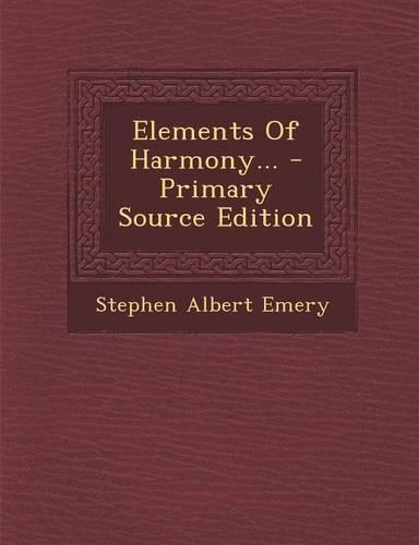 Elements of Harmony...
