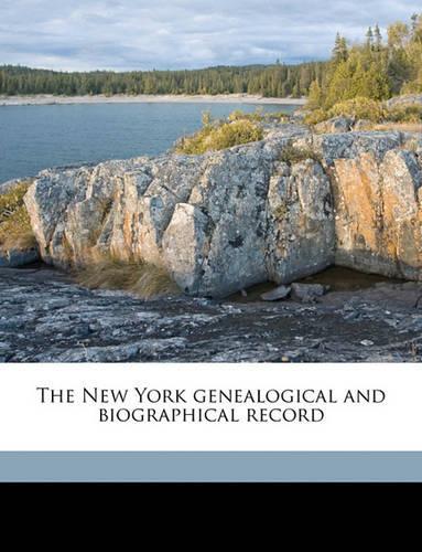 The New York genealogical and biographical record