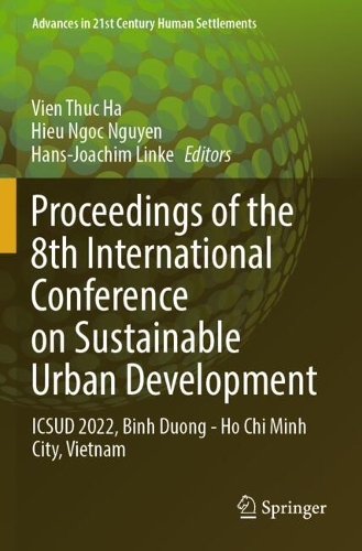 Proceedings of the 8th International Conference on Sustainable Urban Development