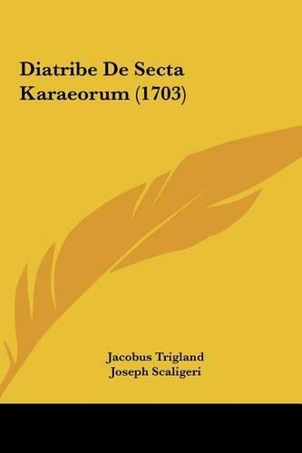 Diatribe de Secta Karaeorum (1703)