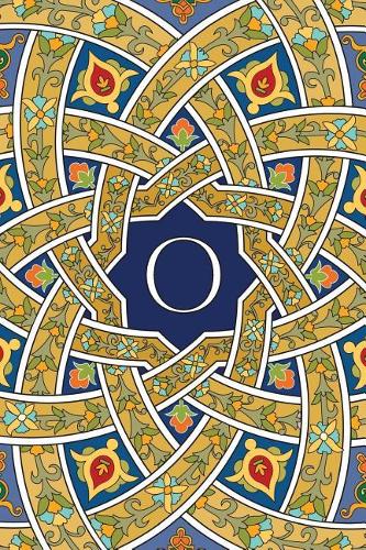 Monogram O Notebook: Blank Journal Diary Memoir Log Logue