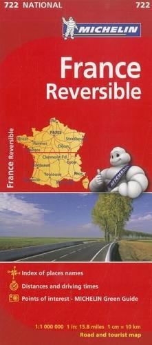 Michelin France, Reversible Map 722