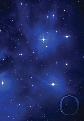 Monogram O Notebook: Blank Journal Diary Log