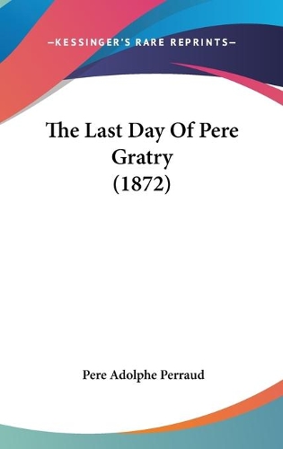 The Last Day Of Pere Gratry (1872)