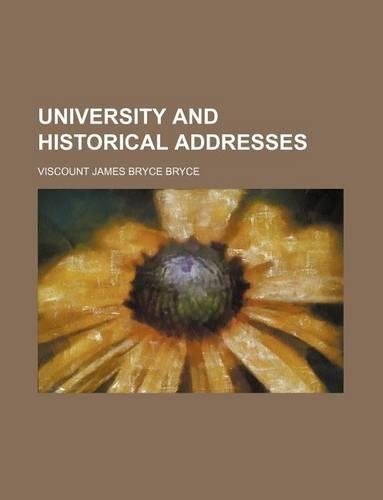 University and Historical Addresses