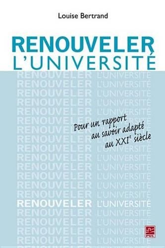 Renouveler L'Universite