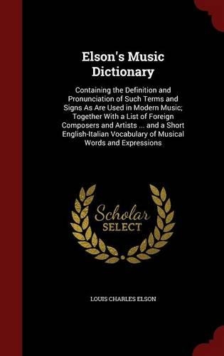 Elson's Music Dictionary