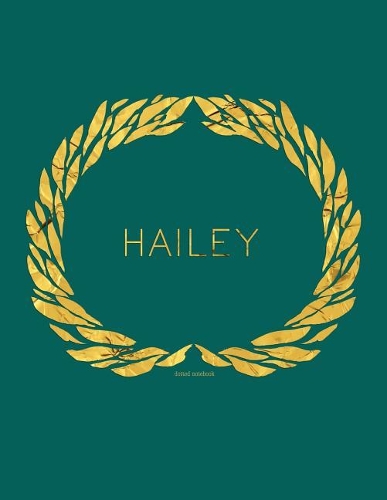 Hailey- Dotted Notebook
