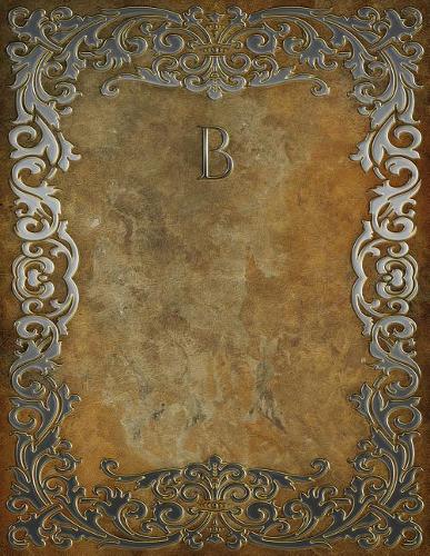 Monogram "b" Sketchbook: (2 Monogram Rustic 150 Sketch)
