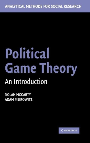 Political Game Theory: An Introduction(Analytical Methods for Social Research)