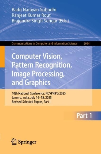 Computer Vision, Pattern Recognition, Image Processing, and Graphics