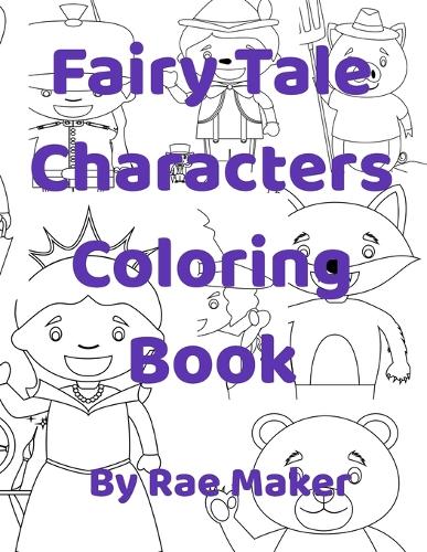 Fairy Tale Characters Coloring Book