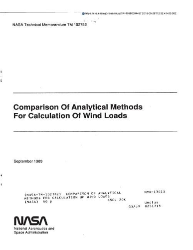 Comparison of Analytical Methods for Calculation of Wind Loads