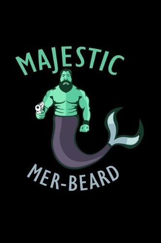 Majestic Mer-Beard: 110 Game Sheets - Four in a Row Fun Blank Games - Soft Cover Book for Kids for Traveling & Summer Vacations - Mini Game - Clever Kids - 110 Lined pa