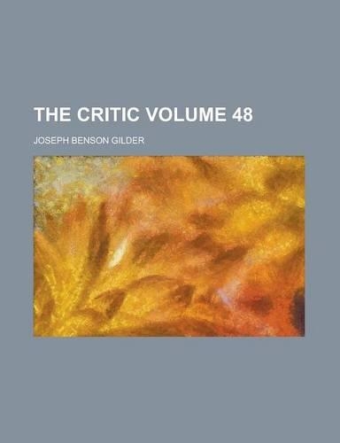 The Critic Volume 48