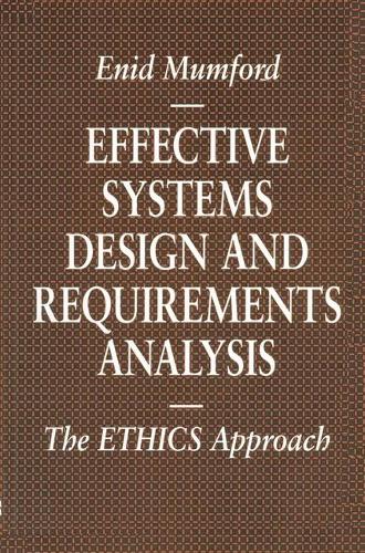 Effective Systems Design and Requirements Analysis