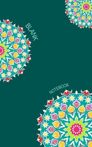 Blank Notebook: 5 x 8, 80 Pages, Unique Mandala Designs for Cover, Blank book, Recipe, Planner, Journal to Write in Classic Notebook Ruled Diary for Men Women Write