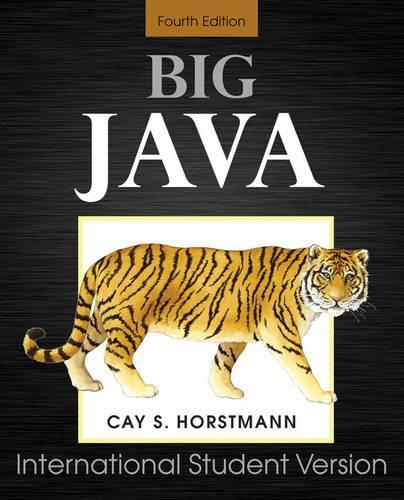 Big Java: for Java 7 and 8
