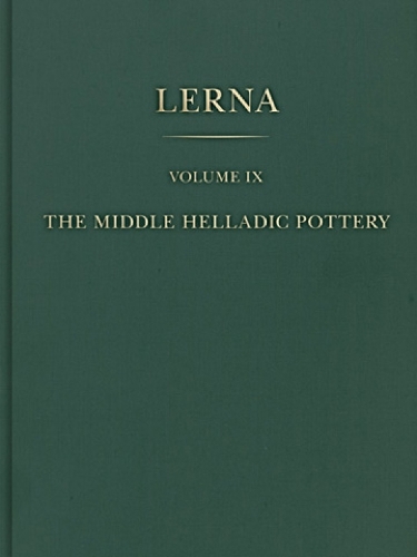 The Middle Helladic Pottery (2-volume set)