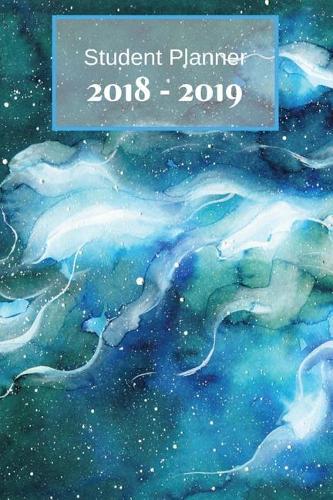 2018-2019 Student Planner: Blue Marble Cover: 2018-2019 Academic Year Weekly & Monthly Planner, Agenda Schedule Organizer Log, August 2018 - July 2019, 6 X 9 (Education), (Dai