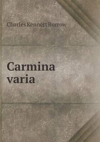 Carmina varia