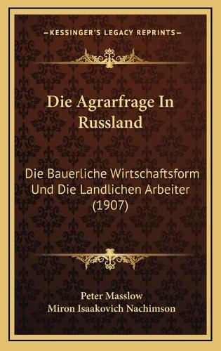 Die Agrarfrage In Russland