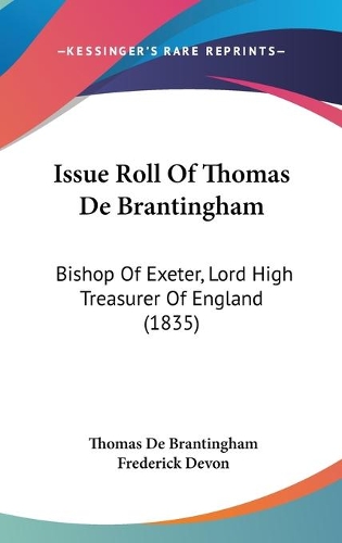 Issue Roll Of Thomas De Brantingham