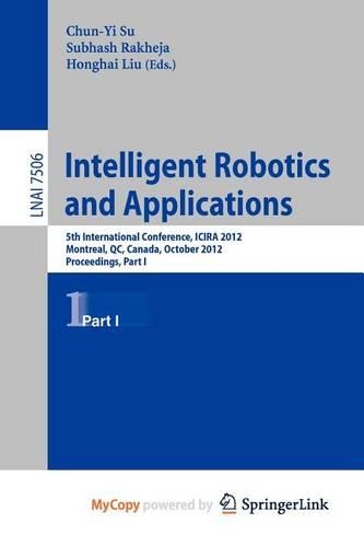 Intelligent Robotics and Applications