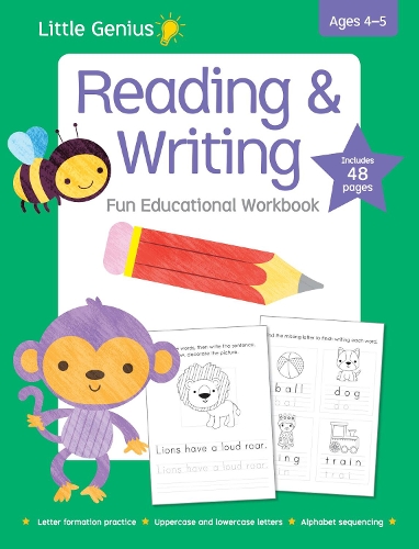 Little Genius Reading and Writing Learning Workbook