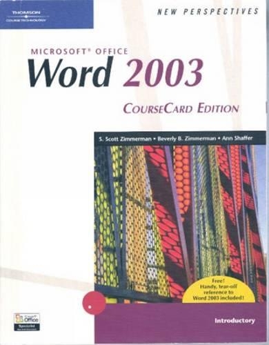 New Perspectives on Microsoft Office Word 2003, Introductory