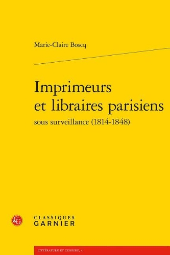 Imprimeurs Et Libraires Parisiens