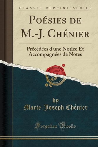 Poésies de M.-J. Chénier