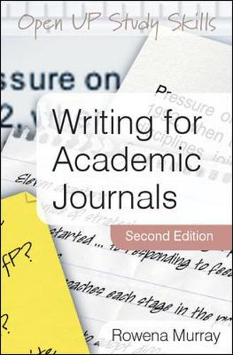Writing for Academic Journals