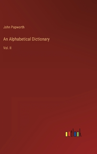 An Alphabetical Dictionary