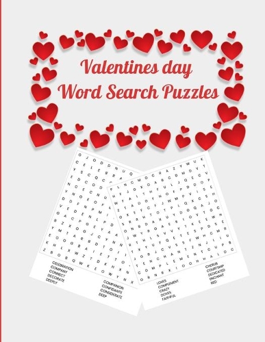 Valentines Day Word Search Puzzles
