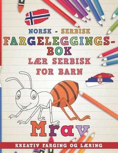 Fargeleggingsbok Norsk - Serbisk I L: (13 L)