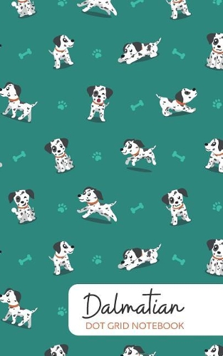 Dalmatian Dot Grid: 200 Page Notebook