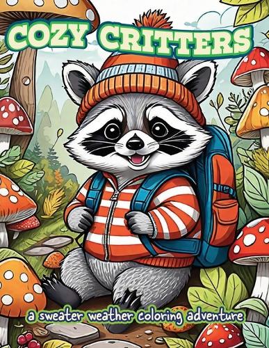Cozy Critters: A Sweater Weather Coloring Adventure: Adult Coloring Book