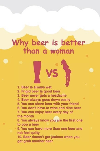 Why Beer Is Better Than a Woman: Beer Tasting Journal for Home Brew and Great Gift for Beer Lovers(5 Beer Taste Books)