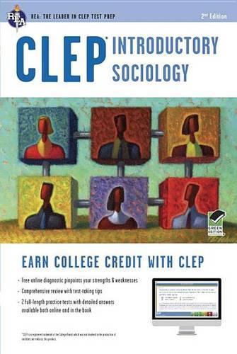 CLEP Introductory Sociology Book + Online