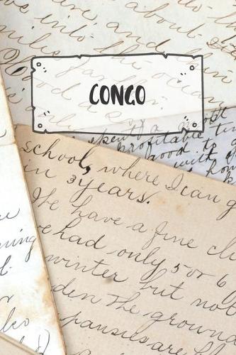 Congo: Ruled Travel Diary Notebook or Journey Journal - Lined Trip Pocketbook for Men and Women with Lines