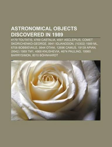 Astronomical Objects Discovered in 1989