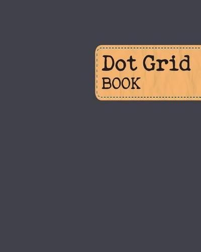 Dot Grid Composition Notebook: Drak Gray Color background, Dot Grid: 8x10 inch,120 Page,60 Paper